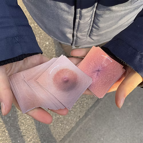 Nipple & Anus Sticker "Sunny"