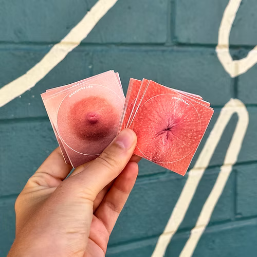 Nipple & Anus Sticker "Sunny"